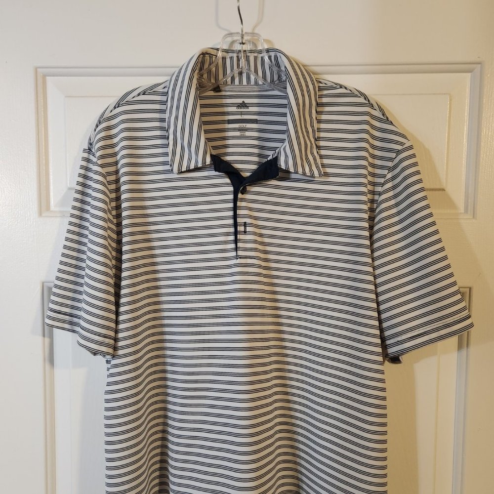 Men's Adidas Golf Polo LG White